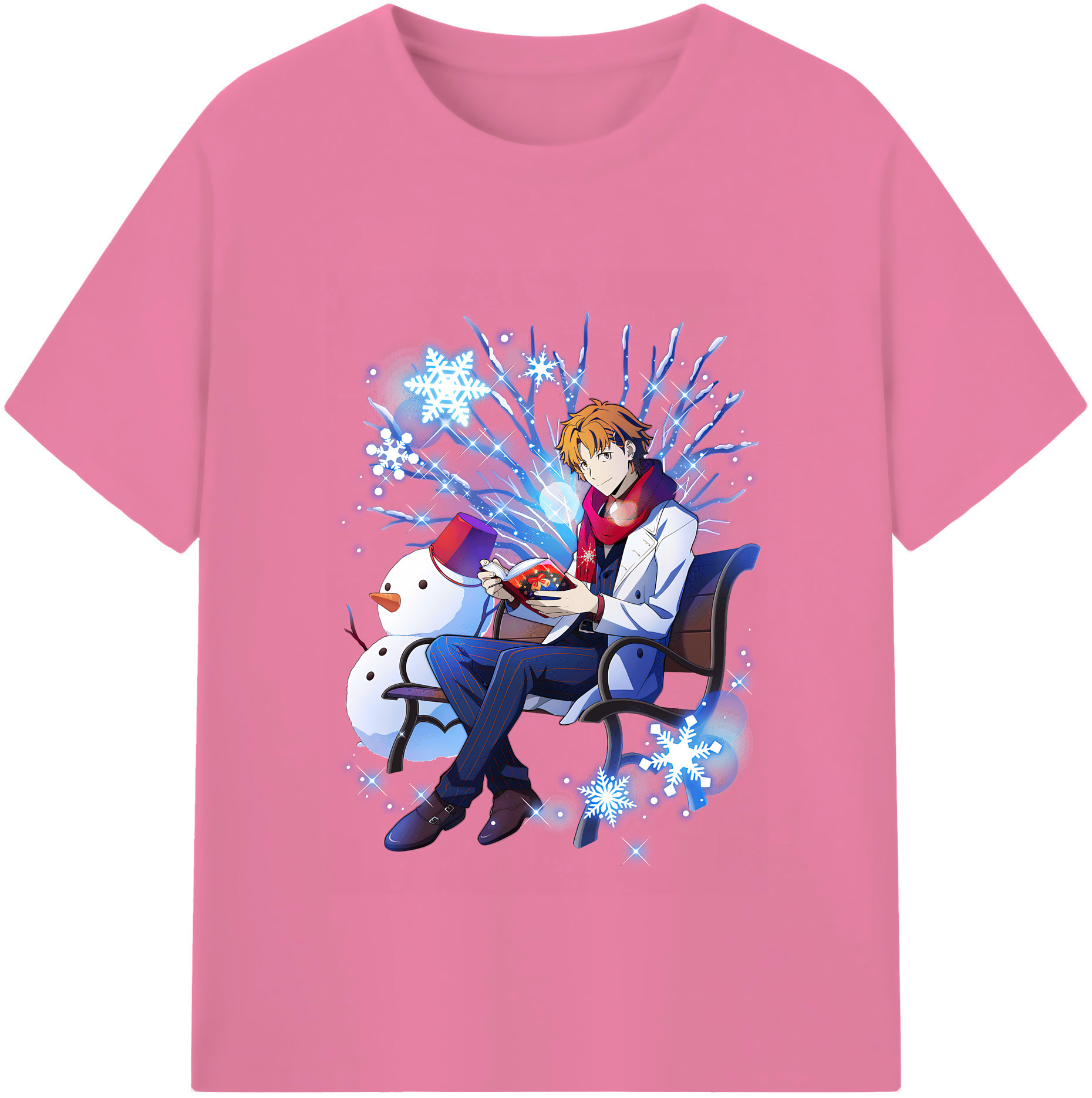 （画像用） 文豪ストレイドッグス Bungo Stray Dogs 綿100％半袖Tシャツ（フロントプリント）